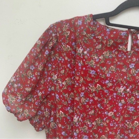 Urban Outfitters Shirred Skirt Mini Dress - Picture 3 of 12